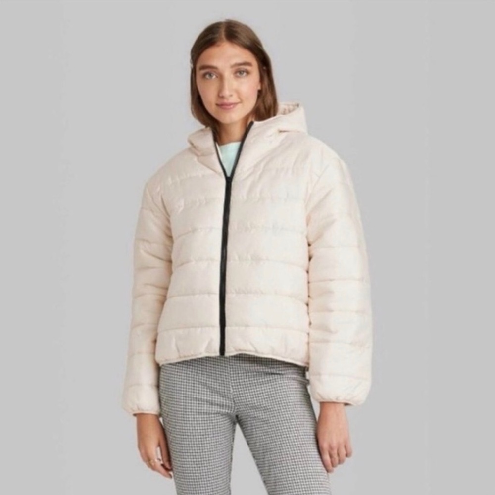 Wild Fable hooded puffer jacket